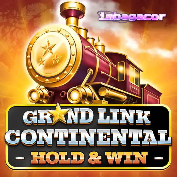 Tampilan visual slot Grand Link Continental dengan tema kereta api klasik